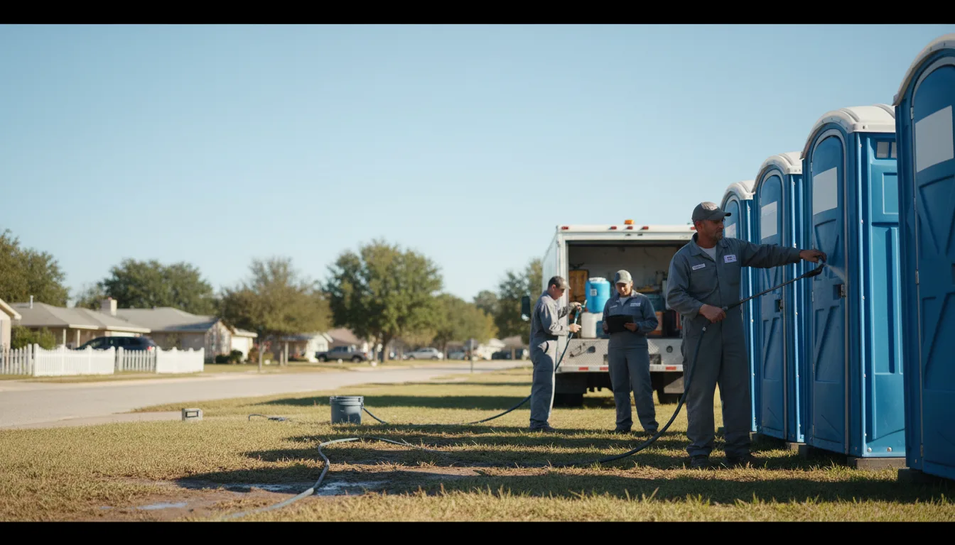 Long-Term Portable Toilet Rental in Dewey, IL near me